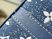 Louis Vuitton LV Speedy Bandoulière 25 Handbag Blue Denim - 3