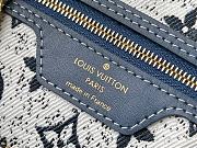 Louis Vuitton LV Speedy Bandoulière 25 Handbag Blue Denim - 2
