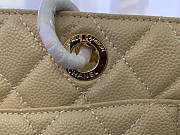 Chanel Tote Beige In Gold/Silver Hardware Size 24 x 33 x 13 cm - 5