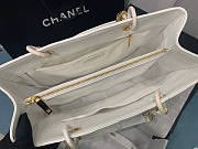 Chanel Tote White In Gold/Silver Hardware Size 24 x 33 x 13 cm - 6