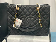 Chanel Tote Black In Gold/Silver Hardware Size 24 x 33 x 13 cm - 1