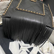 Chanel Shopping Black Bag Size 28.5 x 23.5 x 1.5 cm - 2