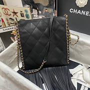 Chanel Shopping Black Bag Size 28.5 x 23.5 x 1.5 cm - 3
