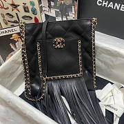 Chanel Shopping Black Bag Size 28.5 x 23.5 x 1.5 cm - 1