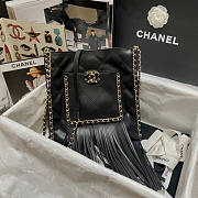 Chanel Shopping Black Bag Size 28.5 x 23.5 x 1.5 cm - 6