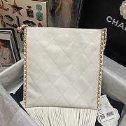 Chanel Shopping White Bag Size 28.5 x 23.5 x 1.5 cm - 3