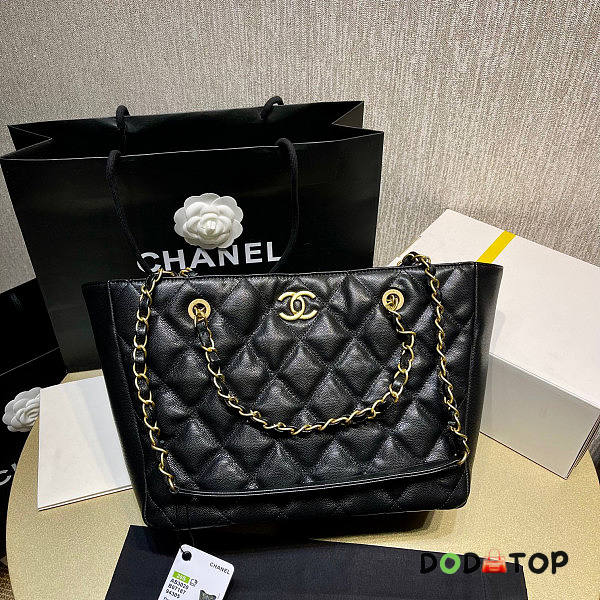 Chanel Shopping Black Bag Size 30 x 12 x 22 cm - 1