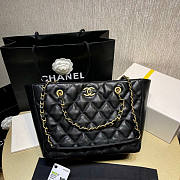 Chanel Shopping Black Bag Size 30 x 12 x 22 cm - 1