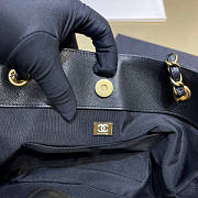 Chanel Shopping Black Bag Size 30 x 12 x 22 cm - 4