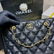 Chanel Shopping Black Bag Size 30 x 12 x 22 cm - 6
