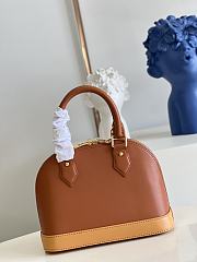 Louis Vuitton LV Alma BB Handbag M91606 Size 23.5 x 17.5 x 11.5 cm - 6