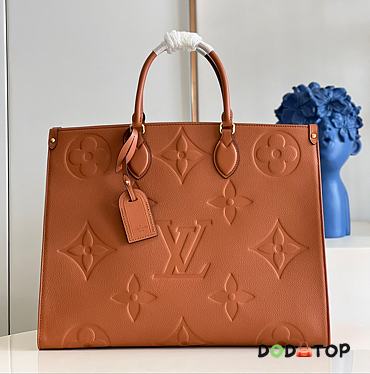 Louis Vuitton LV Caramel Onthego M44925 Size 41 x 34 x 19 cm - 1