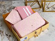 Louis Vuitton LV 61276 Pink Pochette Felicie Bag Size 21 x 11 x 2 cm - 5