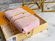 Louis Vuitton LV 61276 Pink Pochette Felicie Bag Size 21 x 11 x 2 cm - 3