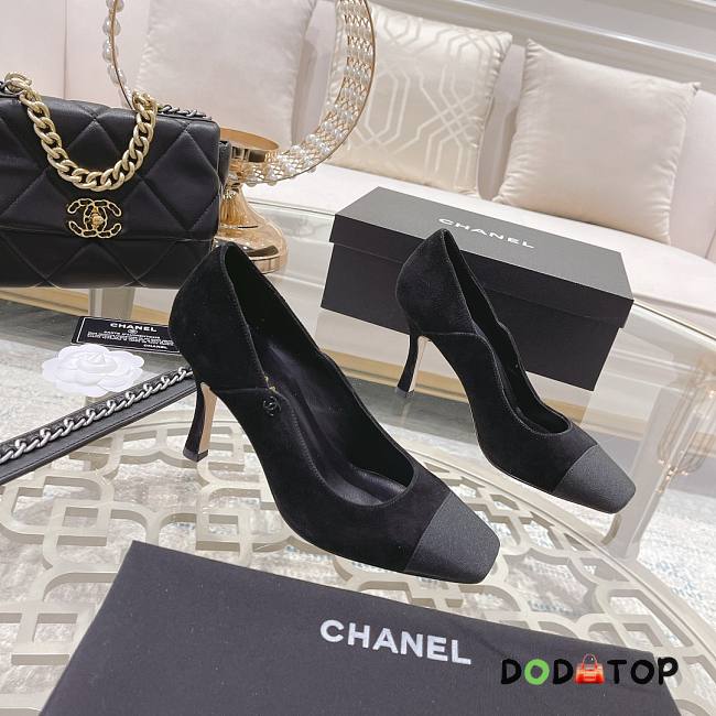 Chanel High Heel Black/White - 1
