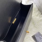 Chanel Boy Chain Flap Bag Lizard Leather Gold/Black Hardware Size 25 × 16 × 9 cm - 2