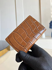 Louis Vuitton Pocket Organizer Brown Size 8 x 11 cm - 4