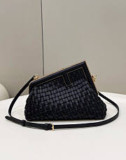 Fendi First Small Black Bag Size 26 x 18 x 9.5 cm - 1
