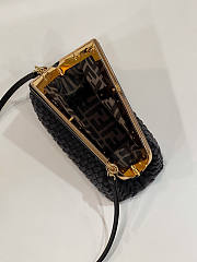 Fendi First Small Black Bag Size 26 x 18 x 9.5 cm - 5