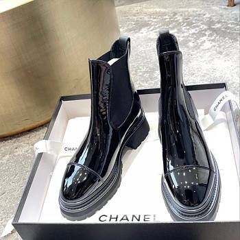 Chanel Cl Ankle Boots 