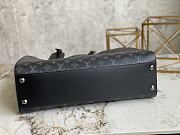 Louis Vuitton LV M44733 Black Flower Briefcase Size 34 x 42 x 14 cm - 6