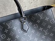 Louis Vuitton LV M44733 Black Flower Briefcase Size 34 x 42 x 14 cm - 2