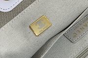 Chanel Deauville Tote 22 Grey Size 39 cm - 4