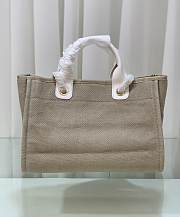 Chanel Deauville Tote 22 Grey Size 39 cm - 2