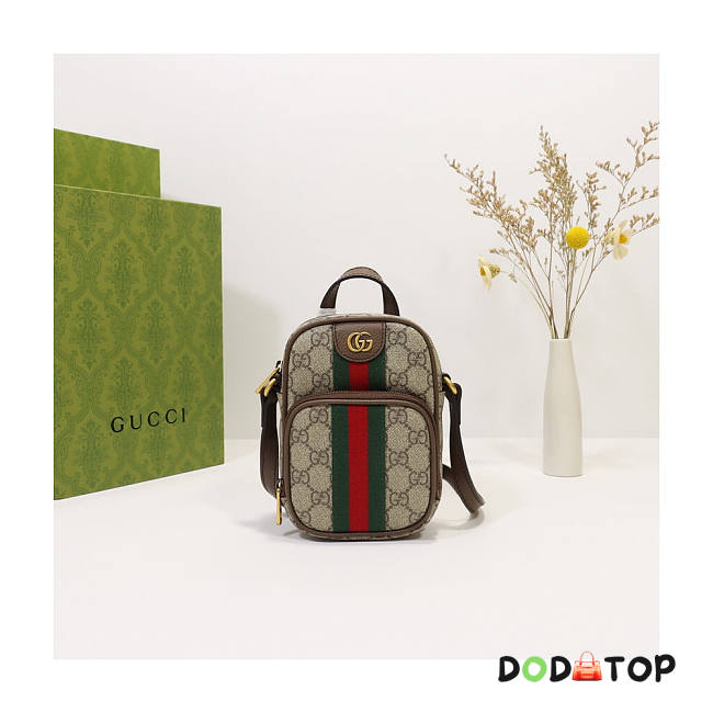 Gucci G Meo Vintage Chest Bag Ophidia Size 12 x 16 x 7 cm - 1