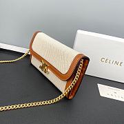 Celine Shoulder Bag White Size 19 x 10.5 x 3.5 cm - 5