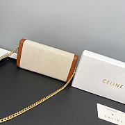 Celine Shoulder Bag White Size 19 x 10.5 x 3.5 cm - 4