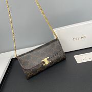 Celine Shoulder Bag Black Size 19 x 10.5 x 3.5 cm - 6