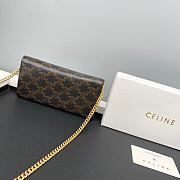 Celine Shoulder Bag Black Size 19 x 10.5 x 3.5 cm - 5