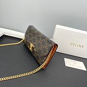 Celine Shoulder Bag Black Size 19 x 10.5 x 3.5 cm - 4