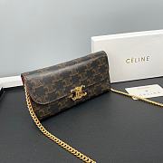 Celine Shoulder Bag Black Size 19 x 10.5 x 3.5 cm - 2