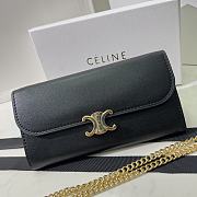 Celine Chain Bag Black Size 19 x 10.5 x 3.5 cm - 2