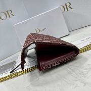 Dior Woc Chain Bag Brown Size 19 x 10.5 x 3.5 cm - 2