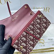 Dior Woc Chain Bag Brown Size 19 x 10.5 x 3.5 cm - 4