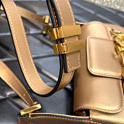 Valentino Vlogo Chain Small Calfskin Shoulder Bag Size 20 x 12 x 6 cm - 6