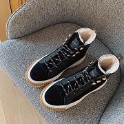 Louis Vuitton Lv Squad Wool High-Top Sneakers - 3