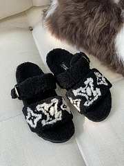 Louis Vuitton LV Wool Slippers 4 color - 1