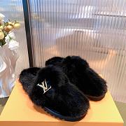 Louis Vuitton LV Mink Fur Slippers 3 color - 1