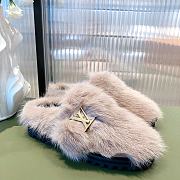 Louis Vuitton LV Mink Fur Slippers 3 color - 6