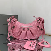Balenciaga Women's Le Cagole Small Shoulder Bag Pink Size 33 x 16 x 8 cm - 1