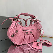 Balenciaga Women's Le Cagole Small Shoulder Bag Pink Size 33 x 16 x 8 cm - 5