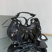 Balenciaga Women's Le Cagole Small Shoulder Bag Black Size 33 x 16 x 8 cm - 4