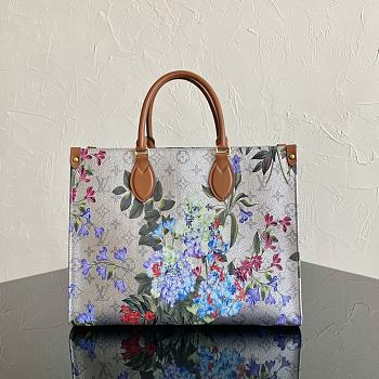 Louis Vuitton LV Onthego Floral Pattern Size 35 x 27 x 14 cm