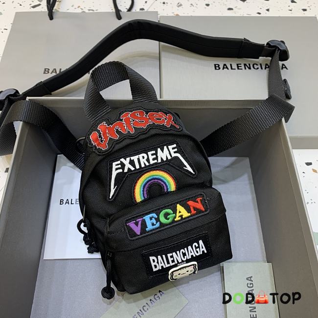 Balenciaga Mini Backpack Size 14 x 20 x 5 cm - 1