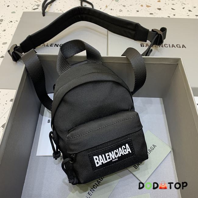 Balenciaga Mini Backpack Black Size 14 x 20 x 5 cm - 1