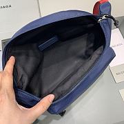 Balenciaga Blue Waist Bag Size 23 x 5 x 20 cm - 5